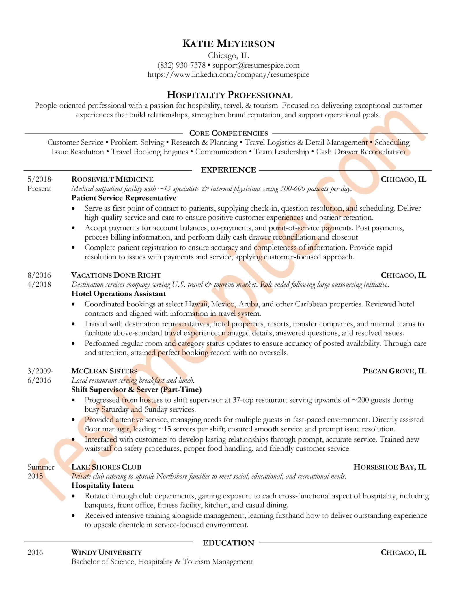 resumes help